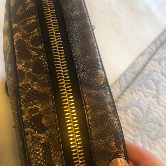 Beautiful Ports Snake Print Leather Bag - Picture 5 of 13